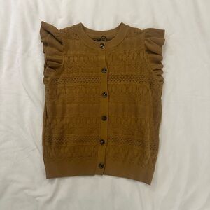 Who What Wear Medium Sweater Vest Shirt